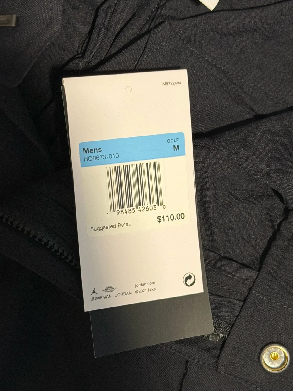 Men's Jordan golf pants